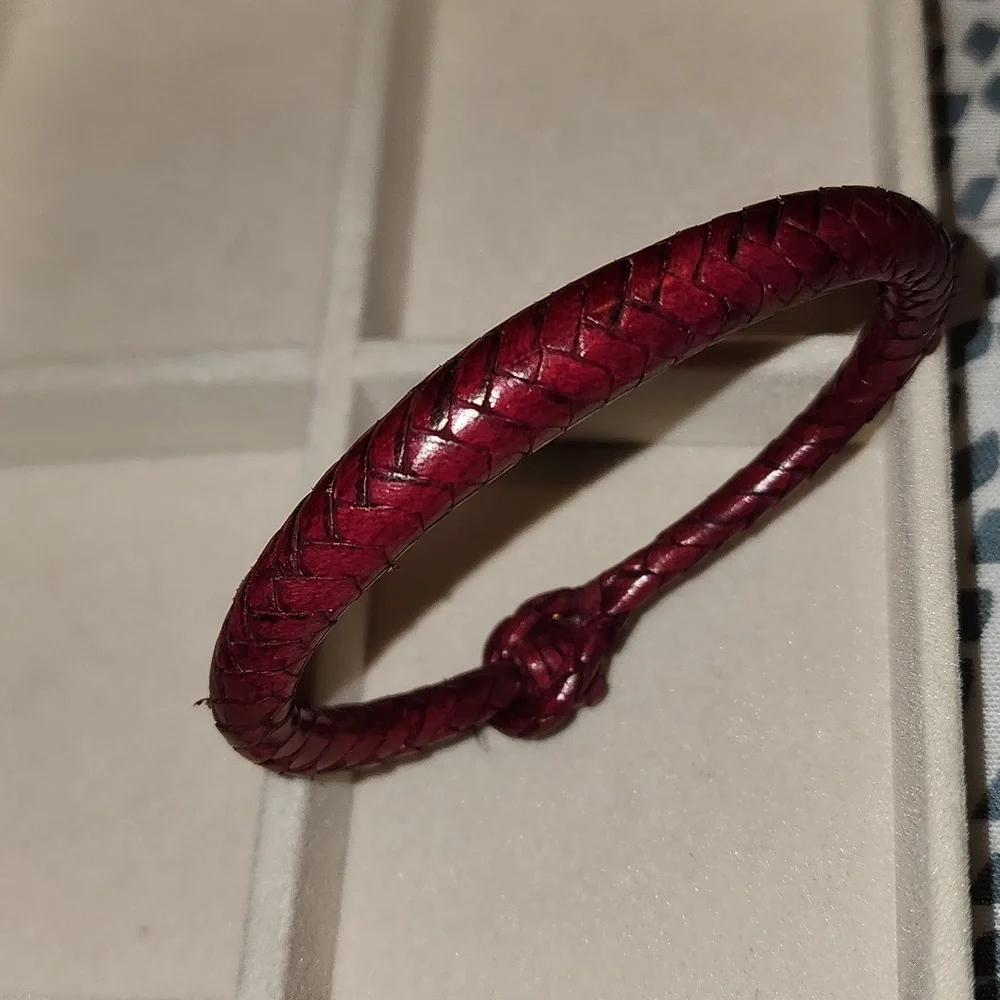 African Braided Leather Bracelet